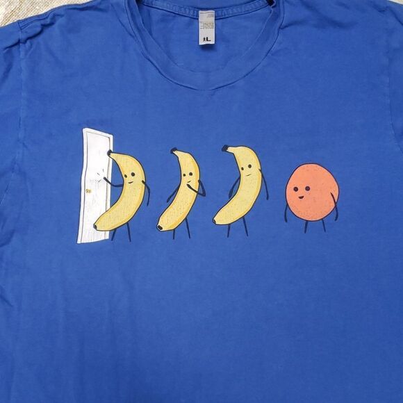 WOOT! KNOCK KNOCK JOKE TEE SIZE L - Picture 2 of 4